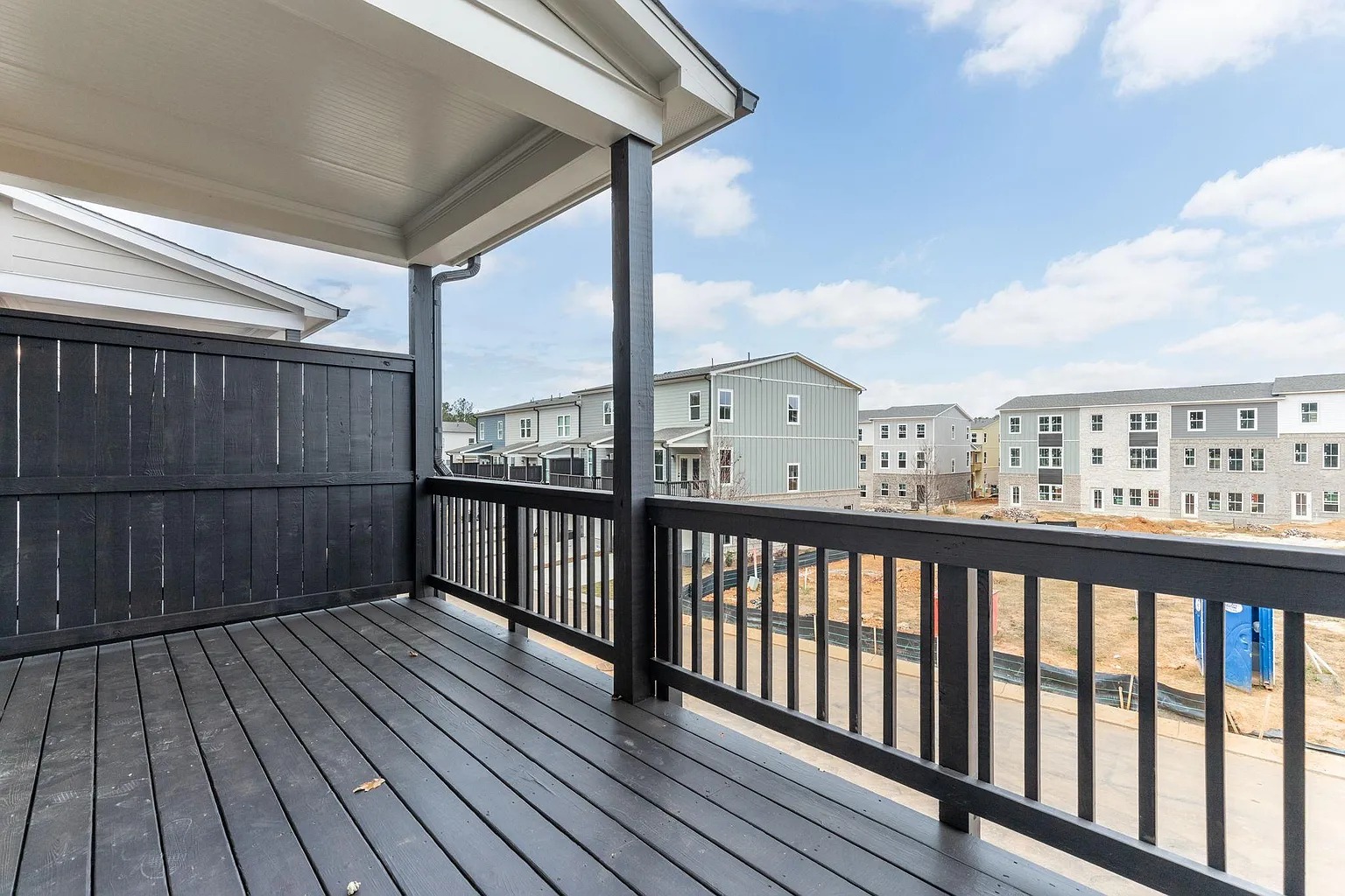 Covered rear deck at 1162 Buice Lake Parkway